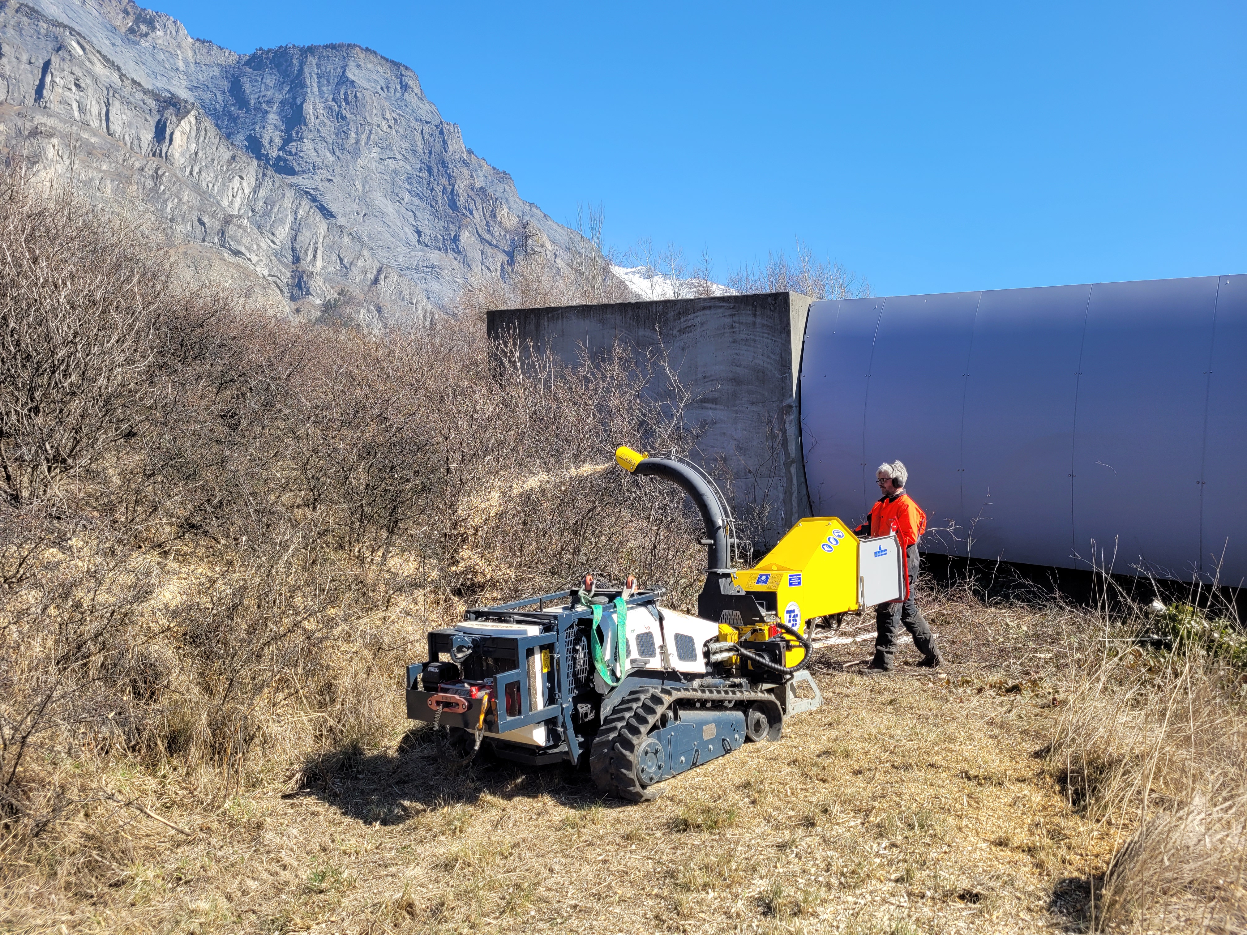 Chantier Autoroute Maurienne